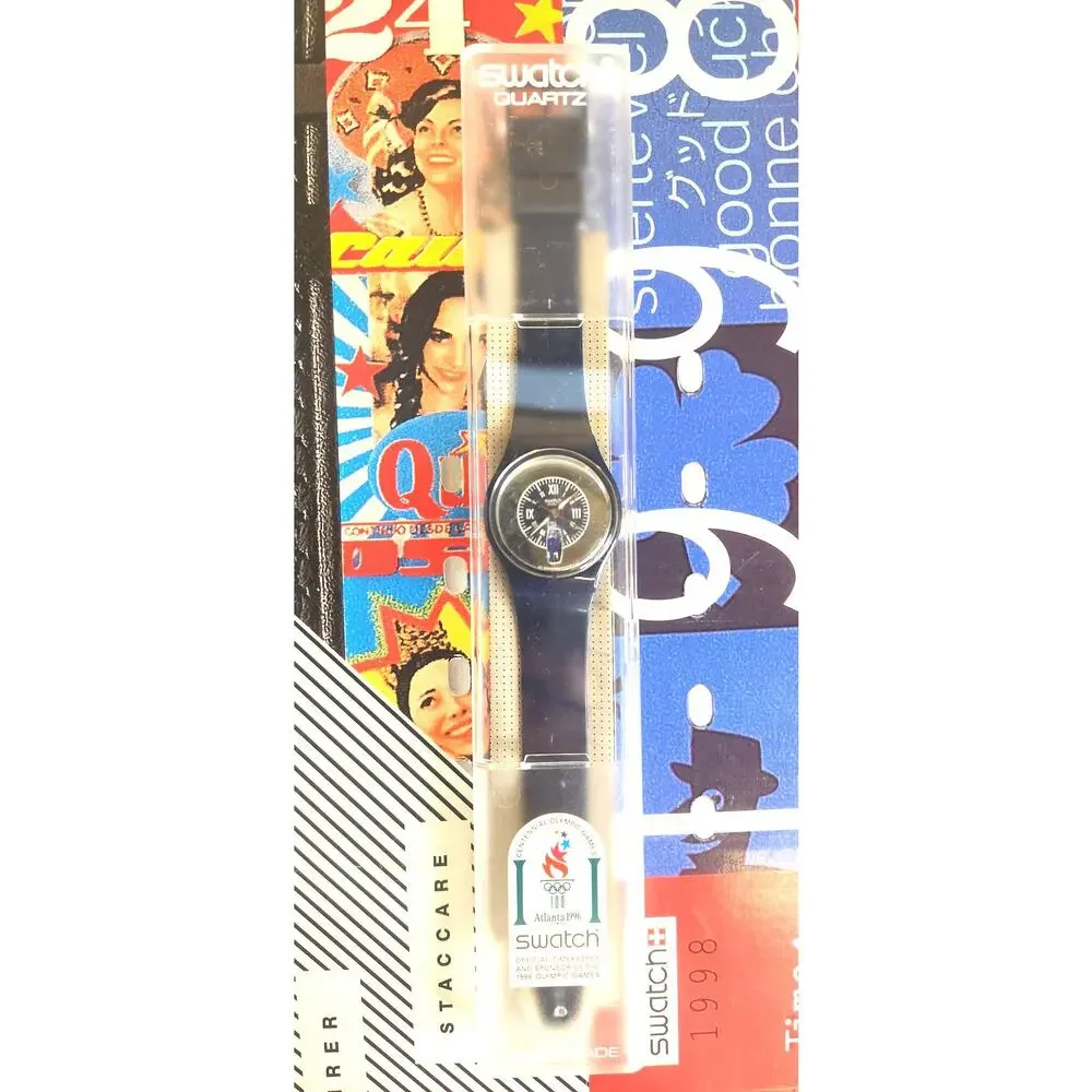 Swatch watch BLAUER GN707 1995 Standard Gents New old stock - Picture 2 of 8